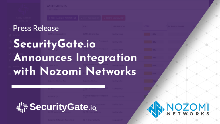 securitygate.io integration with nozomi networks